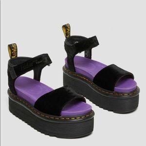 SOLD Dr. Martens x X-Girl collab platform sandal